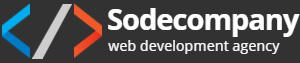 Logotipo Sodecompany agencia de diseño web en Medellín