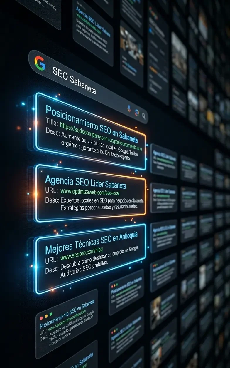 Demostración de cómo funciona el posicionamiento web de nuestra agencia SEO medellin